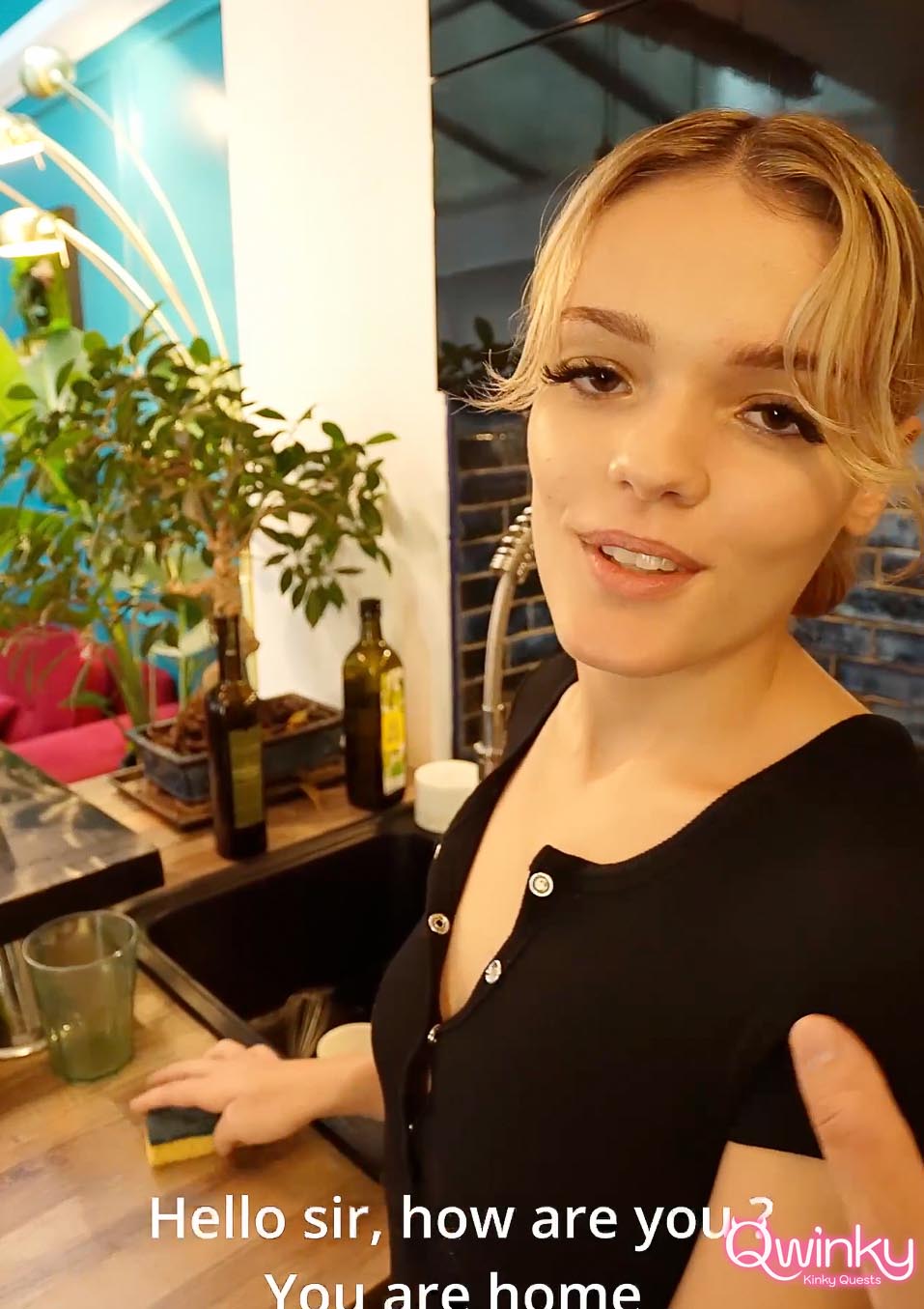 Jade Jadore in My maid was an escort – Qwinky – Image 1