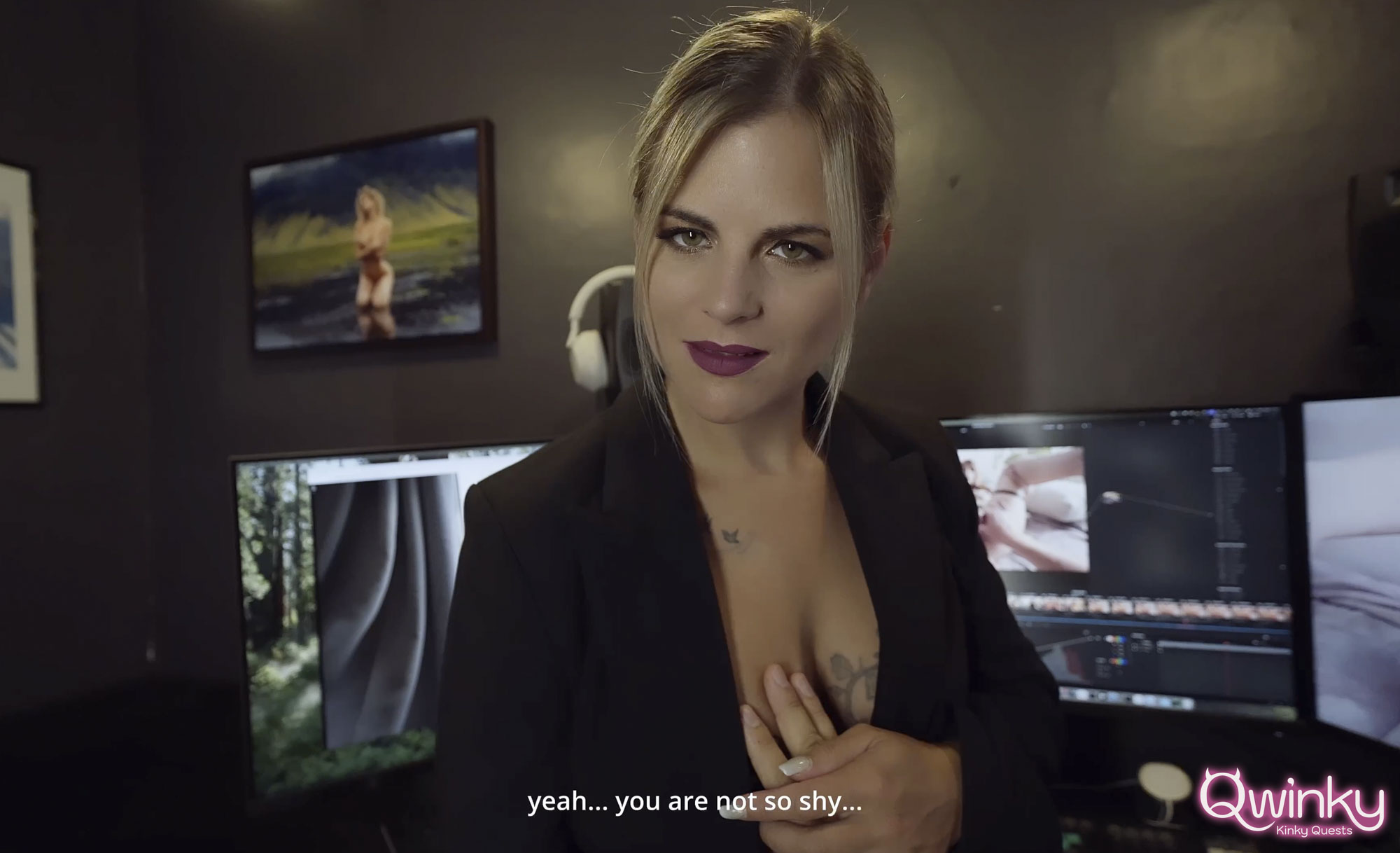 Marie Lumacarie in Qwinkys boss – Qwinky – Image 1