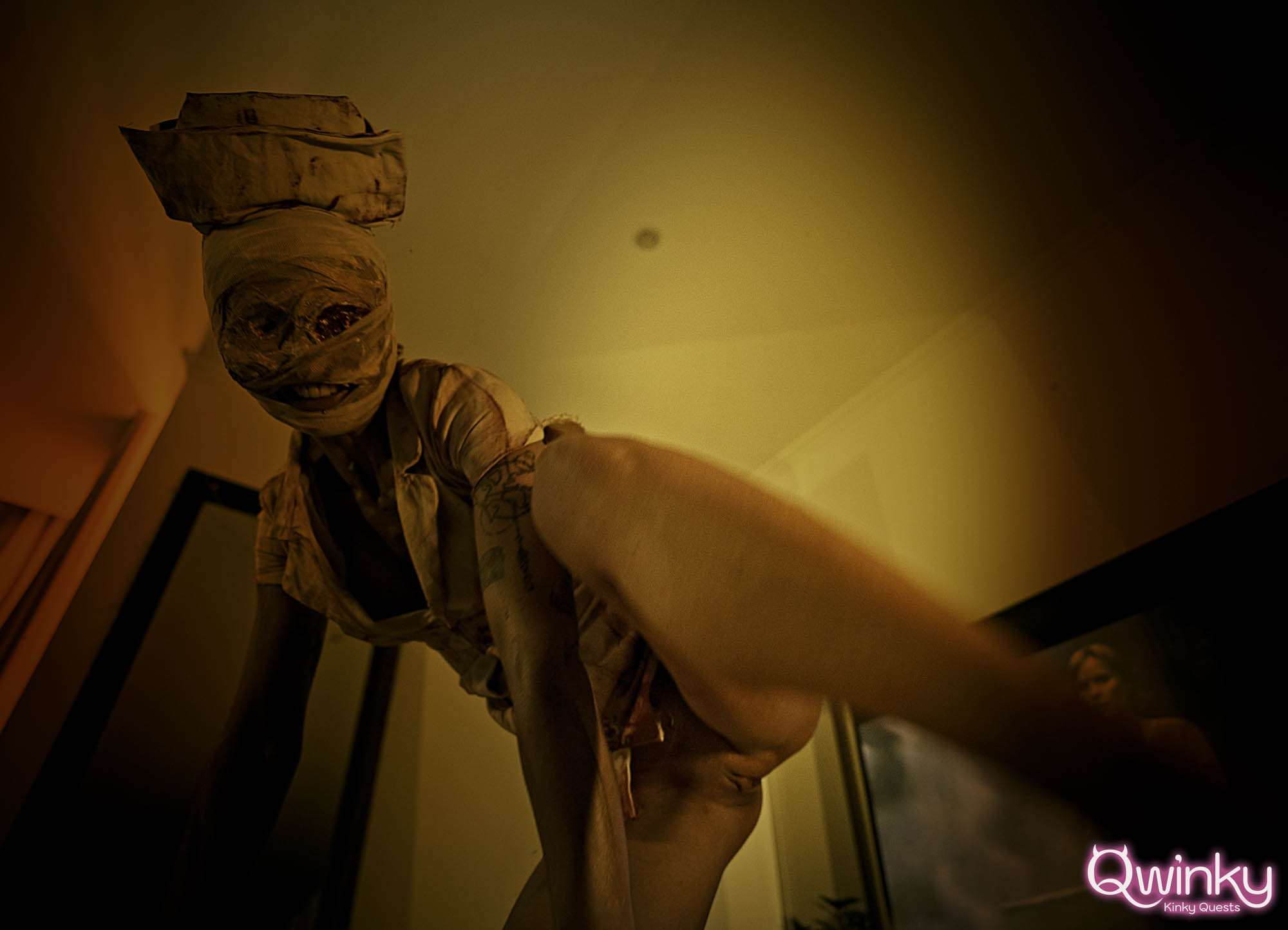 Mellany Glow in Silent Hill Nurse – Qwinky – Image 12