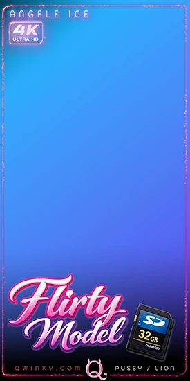 Angele Ice in Flirty Model – Qwinky poster